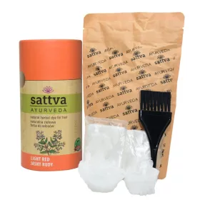  Henna für Haare Sattva Rottöne und Rottöne Hellrot