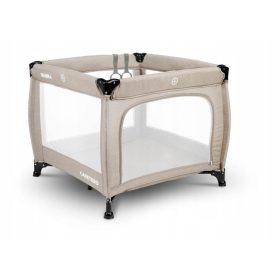  Caretero quadra-brauner Laufstall 83 x 83 cm