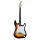  MusicMate Me-02 Sunburst E-Gitarre für Einsteiger