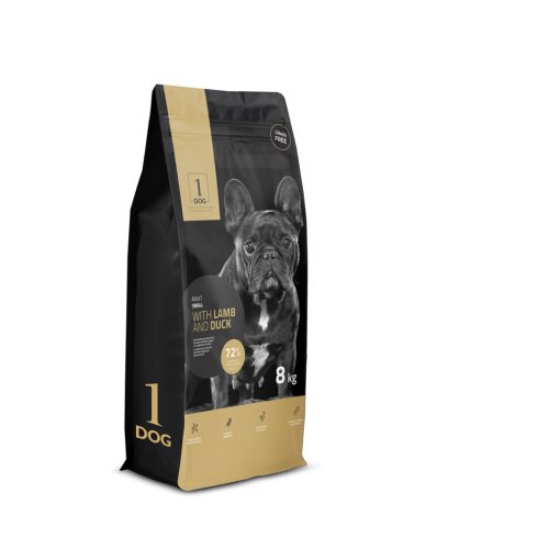  1 HUND ERWACHSENER KLEIN 8 KG LAMM ENTE KREIDE GRATIS + KOSTENLOSE GESCHENKE