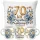  BECHER + KISSENSET 70 JAHRE GEBURTSTAG GESCHENK FÜR DIE GEBURTSTAGSPERSON