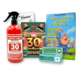   Badezimmer-Feuerlöscher-Karte, Gel-Geldbörse, Geschenk zum 30. Geburtstag für Männer, Souvenir