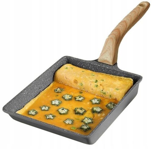  Rossner rechteckige Pfannkuchenpfanne 20 cm antihaftbeschichtet