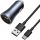  BASEUS SCHNELLES KFZ-LADEGERÄT USB-NETZTEIL 2XUSB 40W + USB-C-KABEL 1M