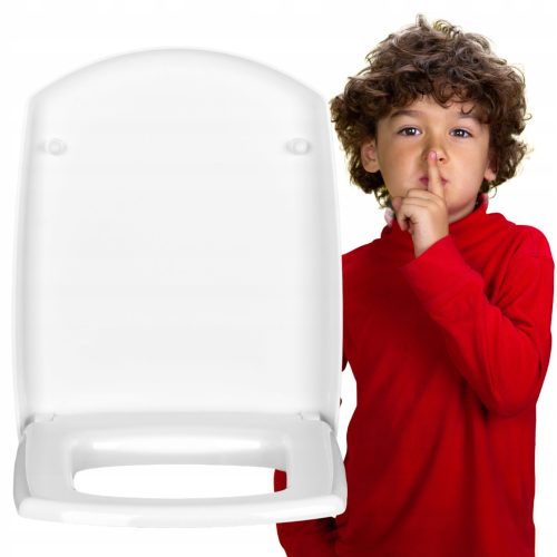  Cersanit Carina WC-Sitz, Duroplast weiß