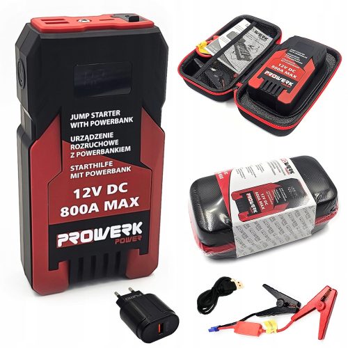  Booster-Startgerät SENA 12V 800A POWERBANK JUMP STARTER TORCH