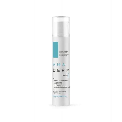 Amaderm Atopic Leichter Nährender Regenerationscreme für das Gesicht 50 ml