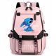  Lilo und Stitch SH Schulrucksack mit mehreren Fächern, schwarz