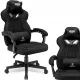  IMBA Seat Priest Gaming-Stuhl, schwarzer und grauer Stoff
