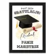  POSTER GLÜCKWUNSCH ZUR VERTEIDIGUNG DES ENDE DES MASTERSTUDIUMS VERTEIDIGUNGSGESCHENK
