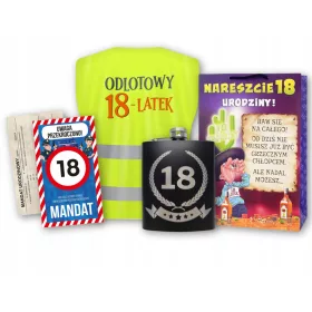    Ein Geschenkset für den 18. Geburtstag eines Jungen! Geburtstags-Essentials!