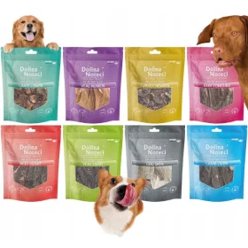    Dolina Noteci NATURAL Treats natürliche Leckereien GESCHMACKSMIX für Hunde 8 Stk.