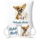  SET KISSEN + BECHER YORK + GESCHENK MIT NAMEN HUND HUNDEDRUCK