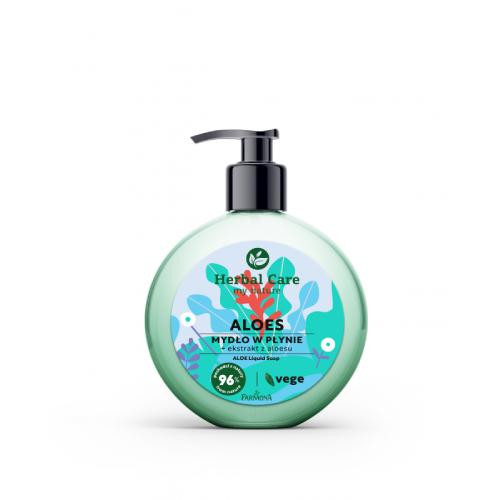  Farmona Herbal Care Nährende Flüssigseife mit Aloe-Extrakt, 400 ml