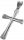  ANHÄNGER KREUZ AUS SILBER. KREUZE AUS SILBER