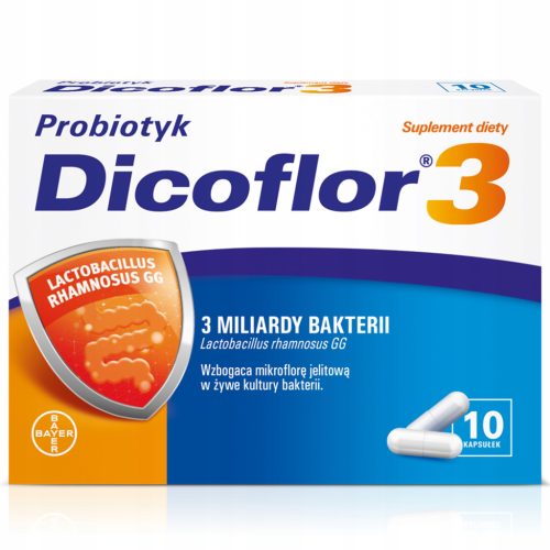  DICOFLOR 3 für Kinder PROBIOTIC 10 Kapseln.