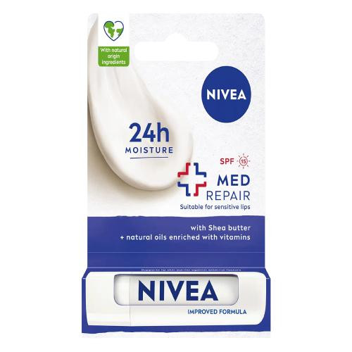  Nivea Med Repair Regenerierender schützender Lippenbalsam 5,5 ml