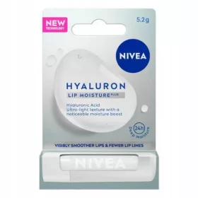    Nivea Hyaluron Lip Moisture Plus feuchtigkeitsspendender Lippenbalsam 5,2 g