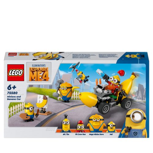  LEGO Minions 75580 Minions und der Bananenwagen