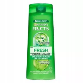    Garnier Fructis Frisches Reinigungsshampoo für fettiges Haar mit Gurkenwasser und Salicylsäure 400 ml