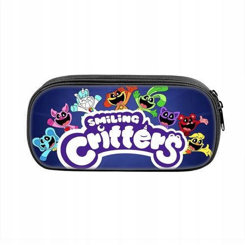 NEUES GROßES 3D-PENCASE-ETUI „Smiling Critters“-MUSTER