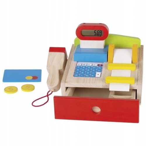  Goki 51575 Holzkasse mit Scanner