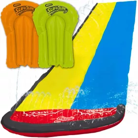  DOPPELTE WASSERRUTSCHE RUTSCHE MIT BRUNNEN +2 BOARDS