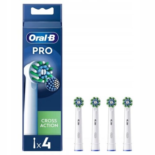  Aufsteckköpfe für elektrische Zahnbürste ORAL-B EB50 Pro CrossAction, 4 Stk