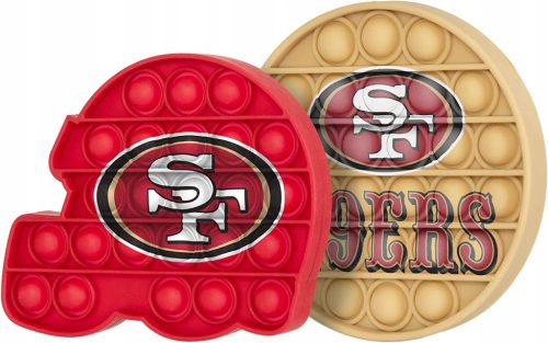  PUSH BUBBLE POP IT ANTI-STRESS-SPIELZEUG, ANTI-STRESS-NFL-LIZENZ