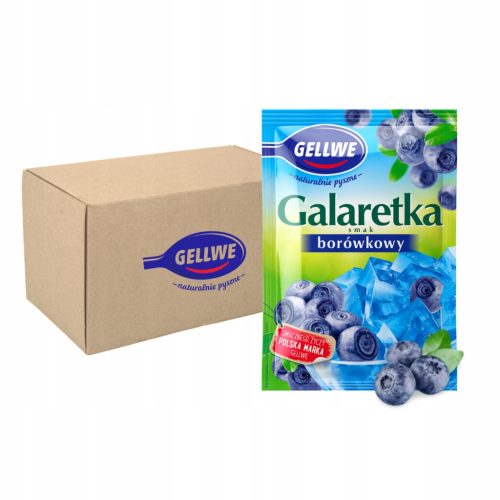 GELLWE Galaretka Borówkowy Geschmack 72 g x 20 Stück