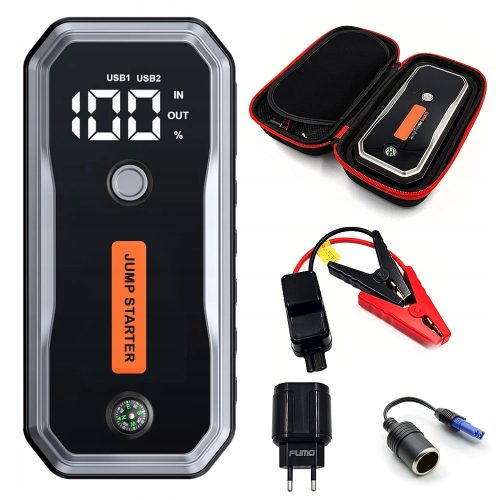  Buture 12V 5000A Starthilfe mit FUMO 3A Ladegerät