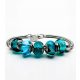  Smaragd-Prinzessin-Armband – modularer Schmuck, Muranoglas