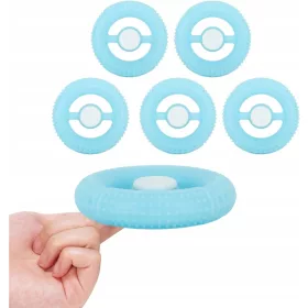    5 Stück Fidget Spinner, Quetschspielzeug in Form eines runden Griffs
