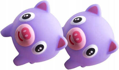  2 Stück Mini Schweinespielzeug Tragbares Quetschspielzeug Spielzeug für