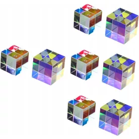    8 Stück Prisma-Werkzeug, Spielzeug, Tischdekoration, Buntglas-Dekoration