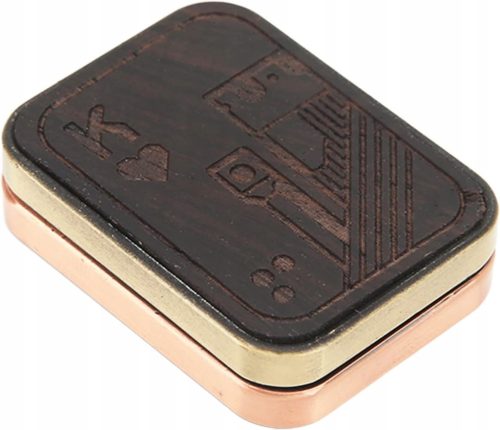  Magnetischer Slider aus Metall, Birke, Spielzeug, Metall-Fidget-Poker-Slider