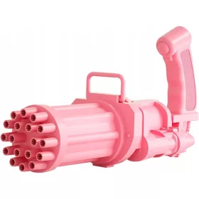    Gatling Seifenblasenmaschine 18 Löcher Erwachsene Kinder Seifenblasenpistole