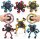  Fidget Finger Hand Spinner Roboter verformbares kleines mechanisches Gerät
