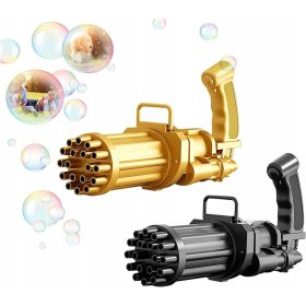    Gatling Seifenblasenmaschine 18 Loch Seifenblasenmaschine für Erwachsene und Kinder,