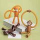  Teleskop-Saugnapf-Fidget-Cup-Giraffen-Sensorspielzeugpaket,