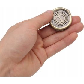    Magnetischer Zappelschieber, magnetisches Zappelspielzeug aus Metall,