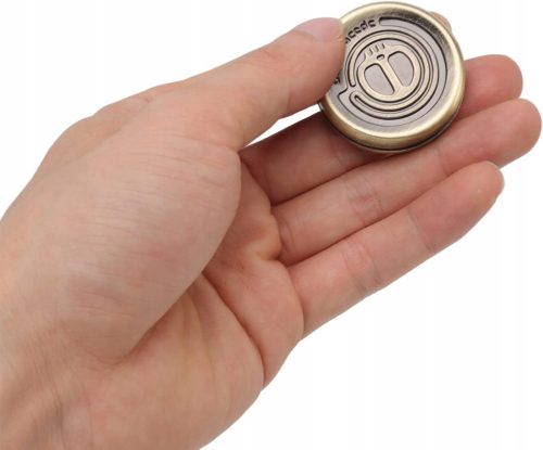  Magnetischer Zappelschieber, magnetisches Zappelspielzeug aus Metall,