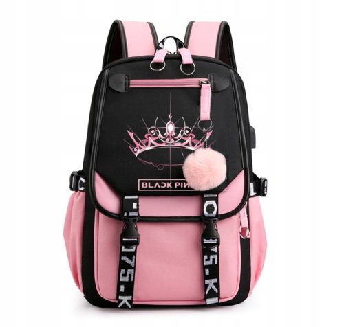 Fortnite-Schulrucksack mit einem Fach. Rosatöne