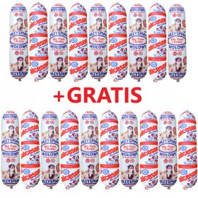   19x1KG Hundefutter Rindersülze Delikatessenriegel 95% Fleisch + GRATIS