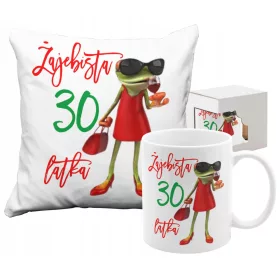    BECHERSET KISSEN GESCHENK ZUM 30. GEBURTSTAG FÜR EINE FRAU JAJEBISTA 30 Jahre alt