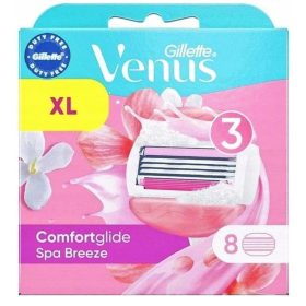    Gillette Venus Comfort Glide Spa Breeze Rasierer, Nachfüllpackungen 8 Stück