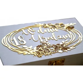  Spardose Geschenk zum 18. Geburtstag ACHTZEHN