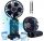  Bedee Mini-Ventilator, HANDBUCH, blau
