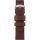  20 mm braunes Timex-Lederarmband