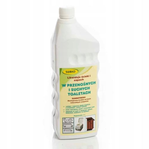 Biopreparat SANNIFRESH für tragbare und Trockentoiletten - Effektiv und Umweltfreundlich